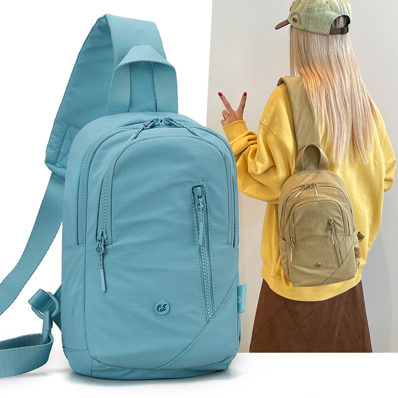 Hiking Backpack Waterproof - Bolsa de Pecho Deportiva para Mujer,