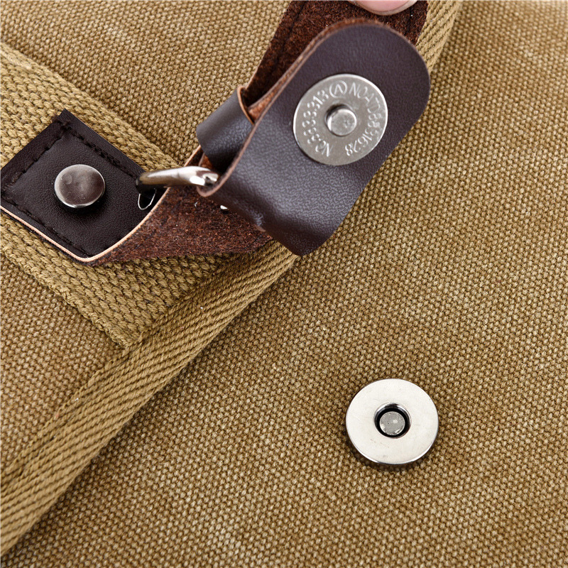 Bolso de lona para hombre, moc - Canvas Backpack Casual reseña y precio