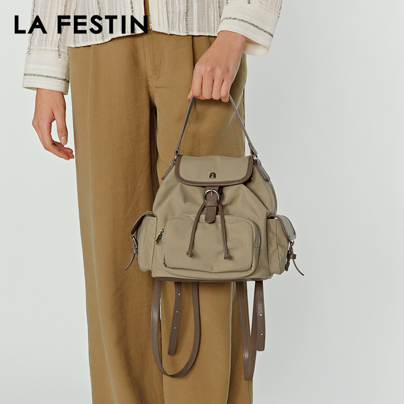 Mochilas originales LA FESTIN, - Canvas Backpack Casual reseña y precio